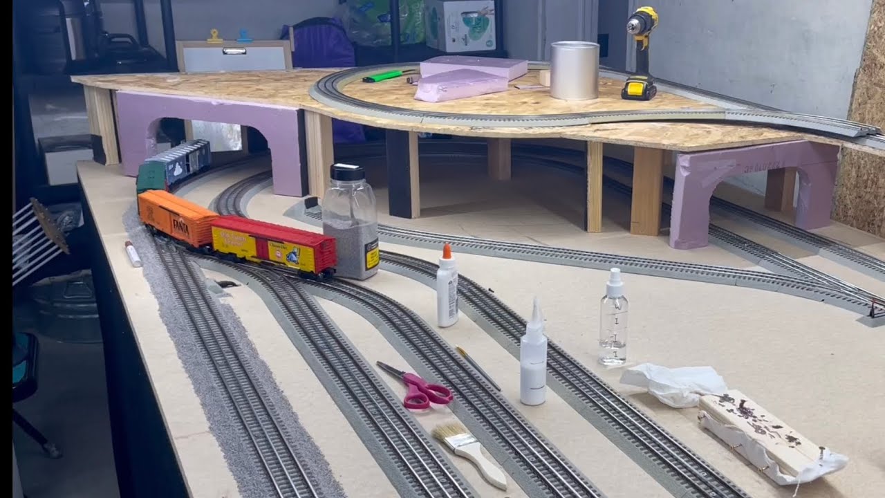 Starting On The Upper Loop! Building A Mountain Tunnel - O Scale Layout Update 5