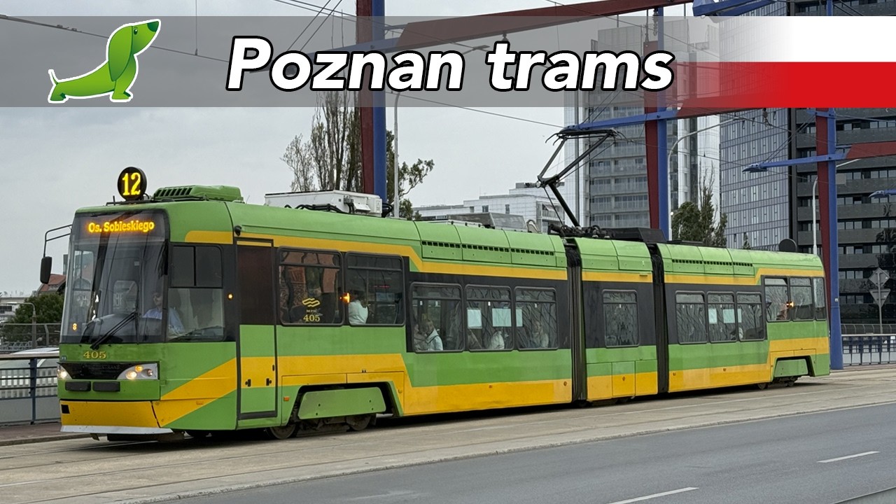 🇵🇱 Trams in Poznań