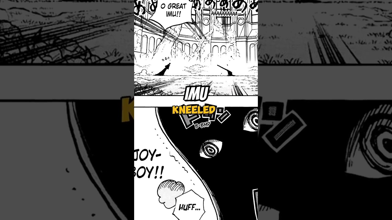 Why Imu Kneeled After release Of Joyboy's Haki... #shorts #anime #explained #onepiece