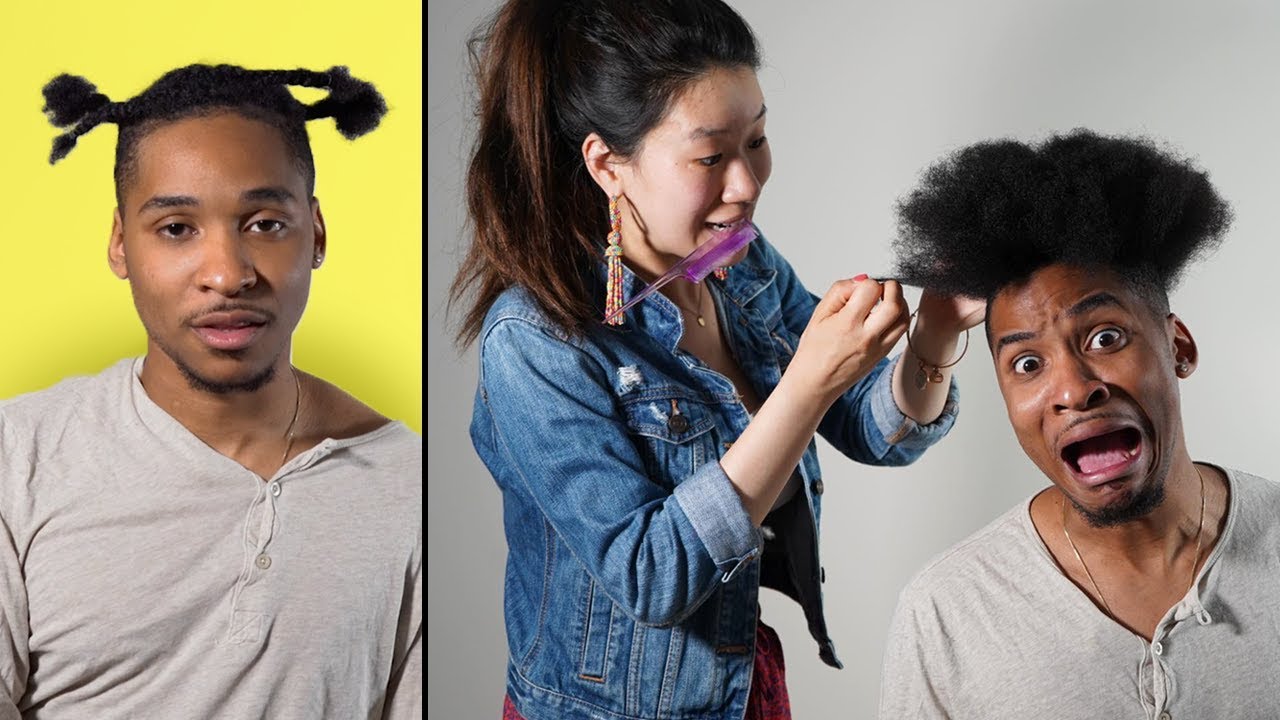 My Fiancée Tries To Cornrow My Hair For First Time
