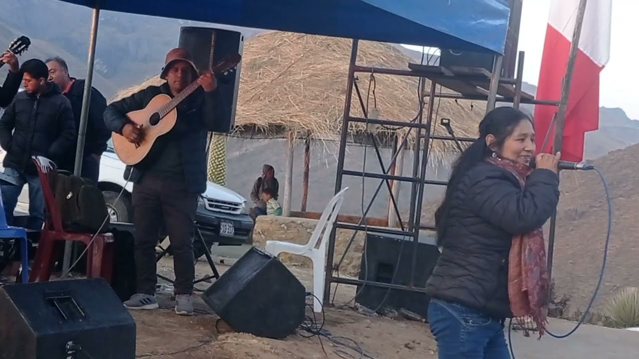 CONJUNTO MELODÍAS DE CAJAMARQUILLA HUARAZ ANCASH - CANTA MAYVET TOSCANO 