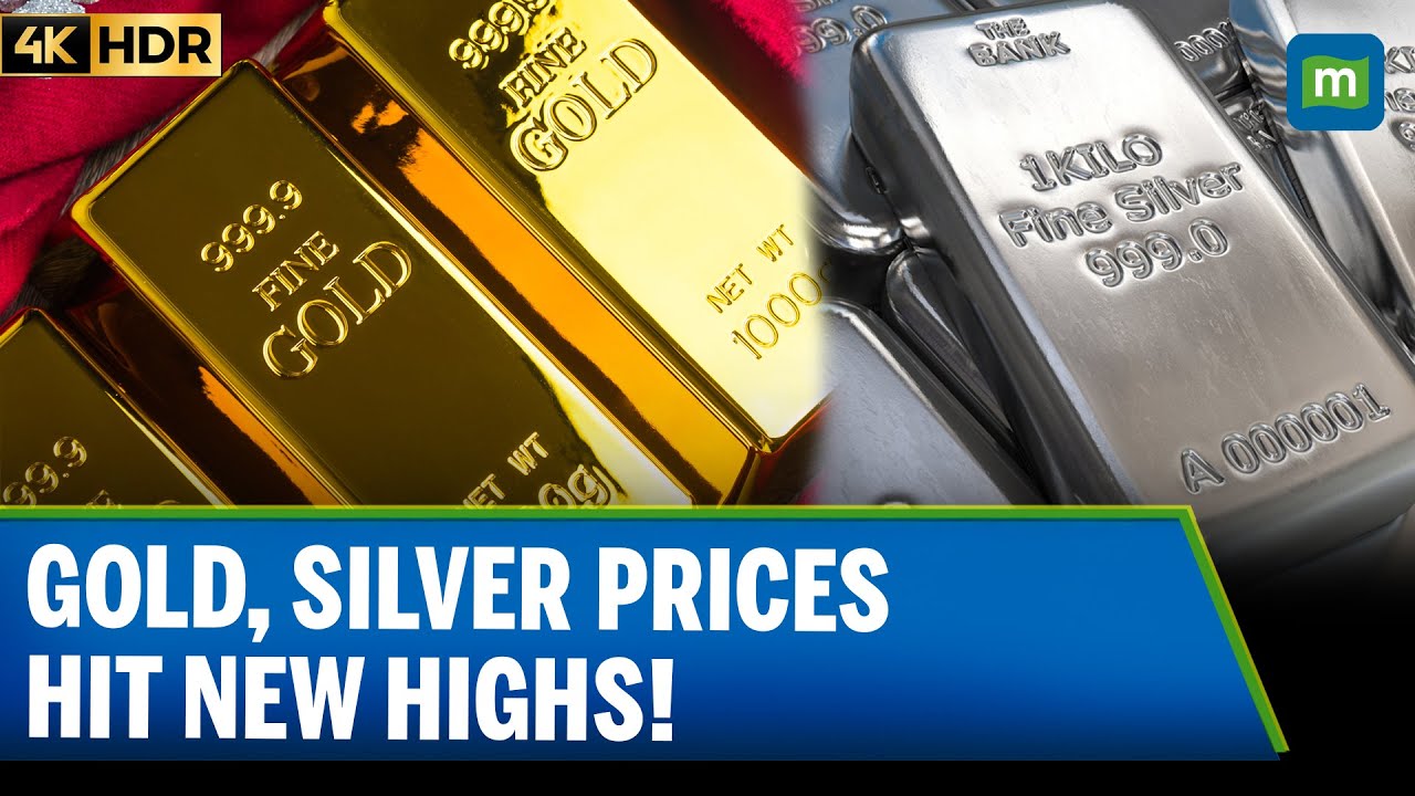 Gold And Silver Surge; Precious Metals Rally On Fed Rate Cut Bets, ETF Inflows Spike | 4K