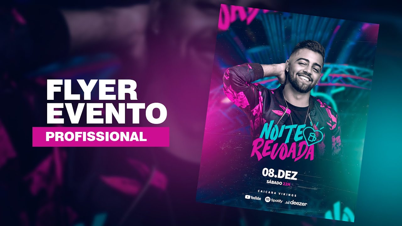 COMO CRIAR FLYER DE EVENTO NO PHOTOSHOP