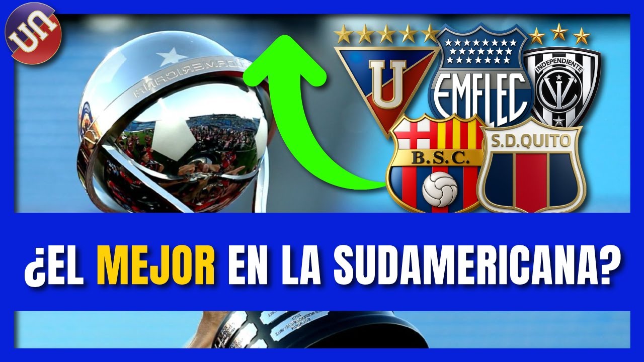 El equipo ecuatoriano con mejores números en la Copa Sudamericana