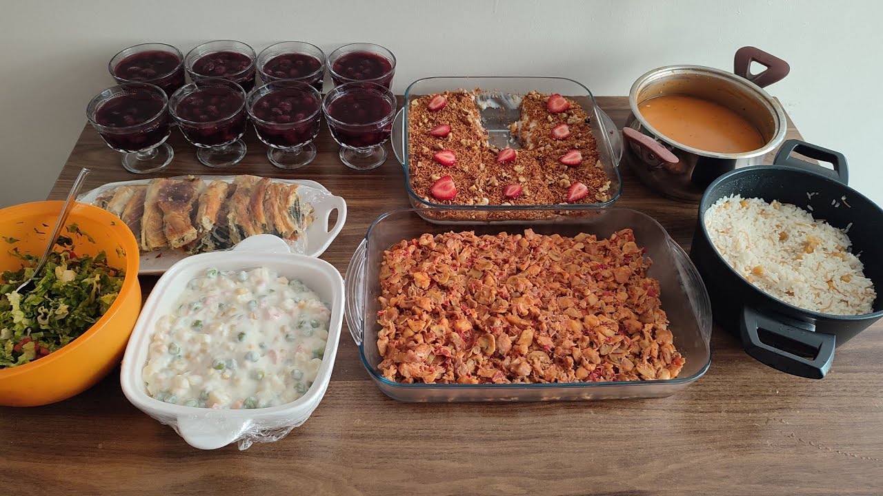 8 kişilik iftar menüm 📌 tam kıvamında beşamel soslu mantarlı tavuk tarifi ile birlikte