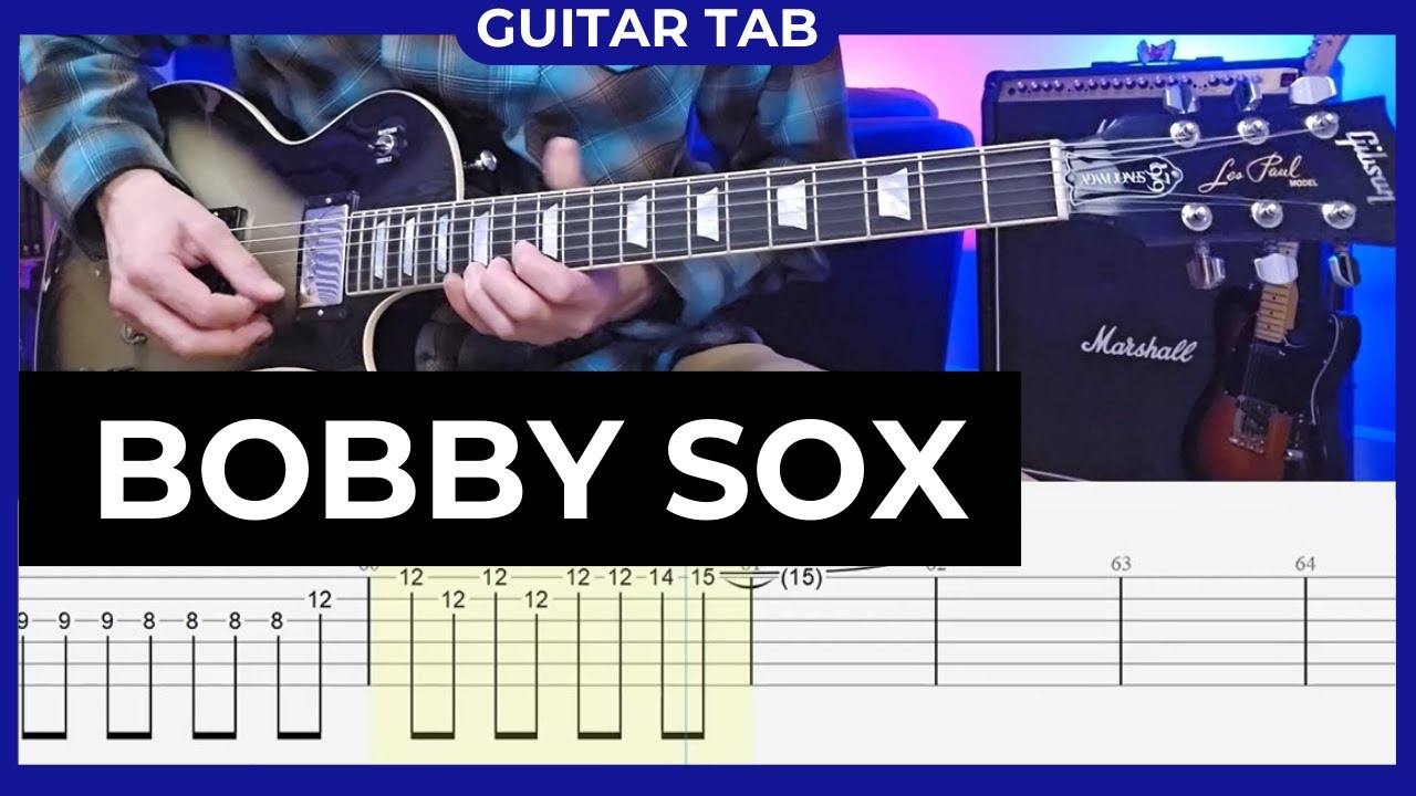 GREEN DAY - Bobby Sox - Guitar Cover with Guitar Tabs