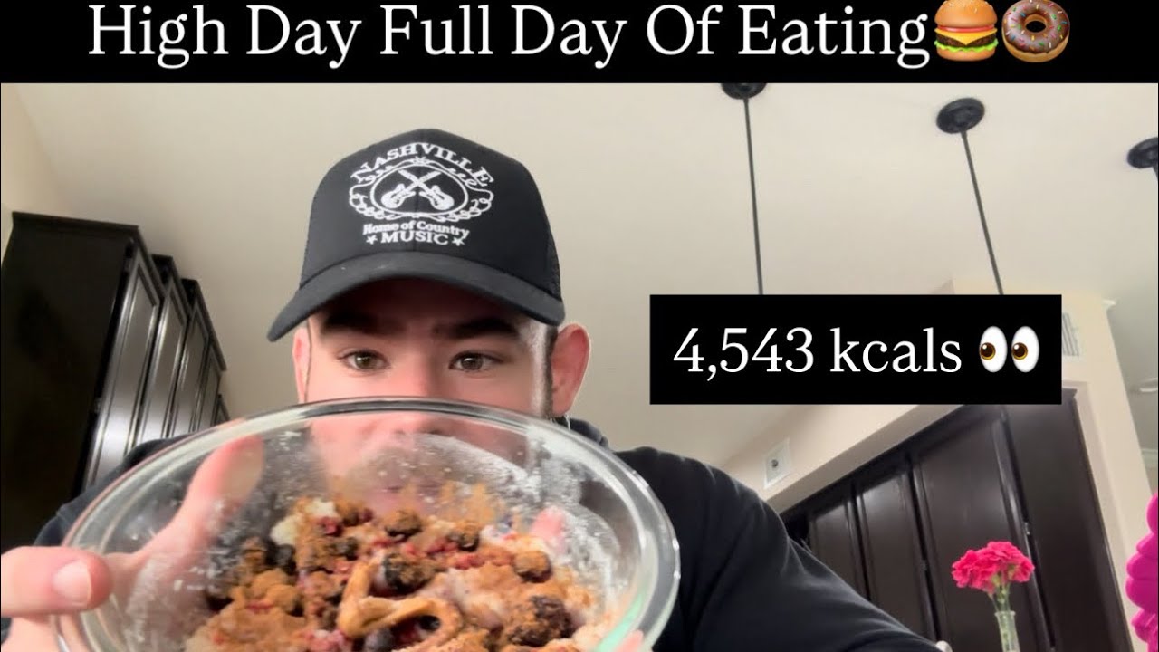 High Day Full Day Of Eating (4,543 calories)