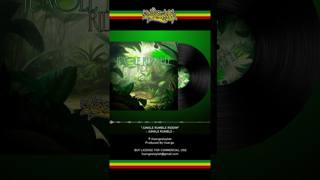 Jungle Rumble Riddim - Huergo (Free Use/Uso Libre Reggae Jungle Instrumental Beat)