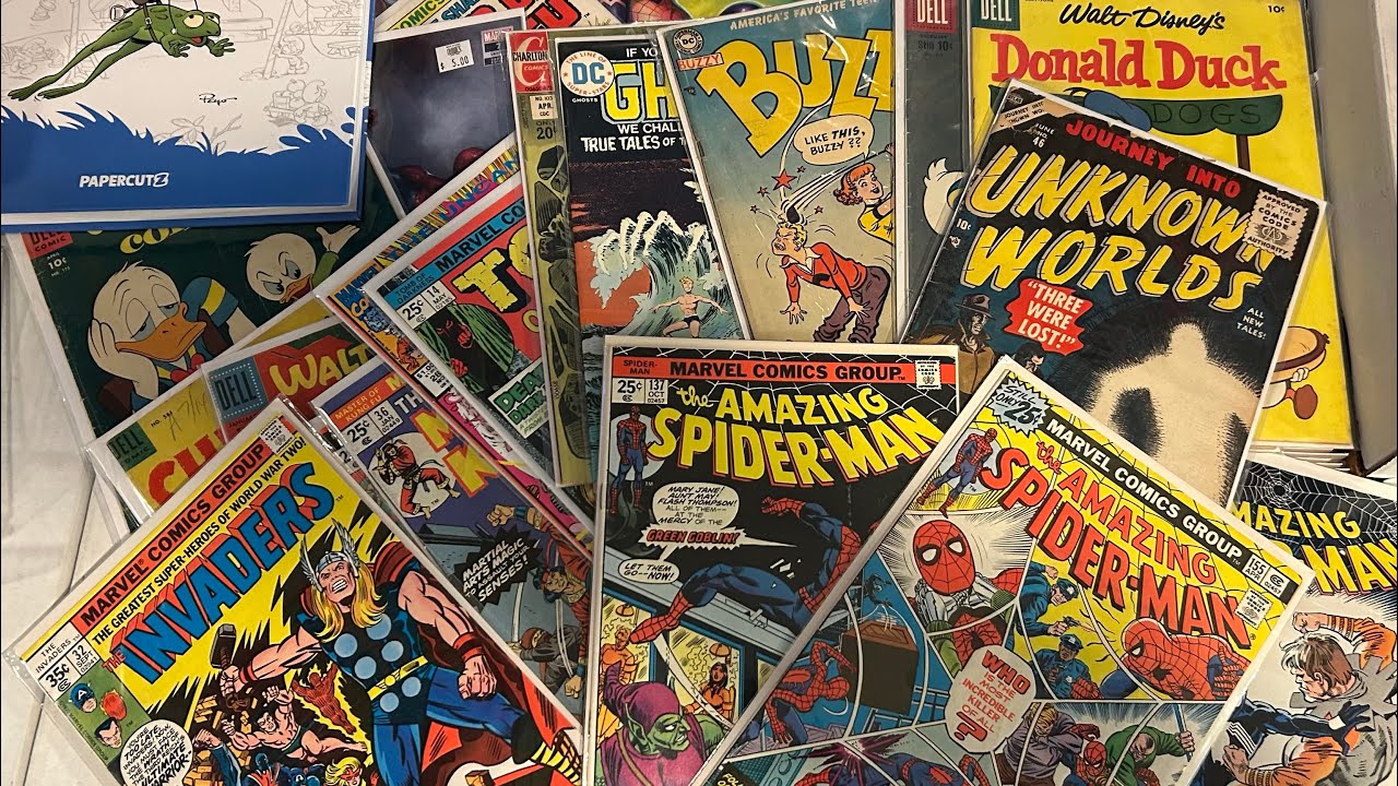 New comic book haul video (218) more amazing finds from the flea market