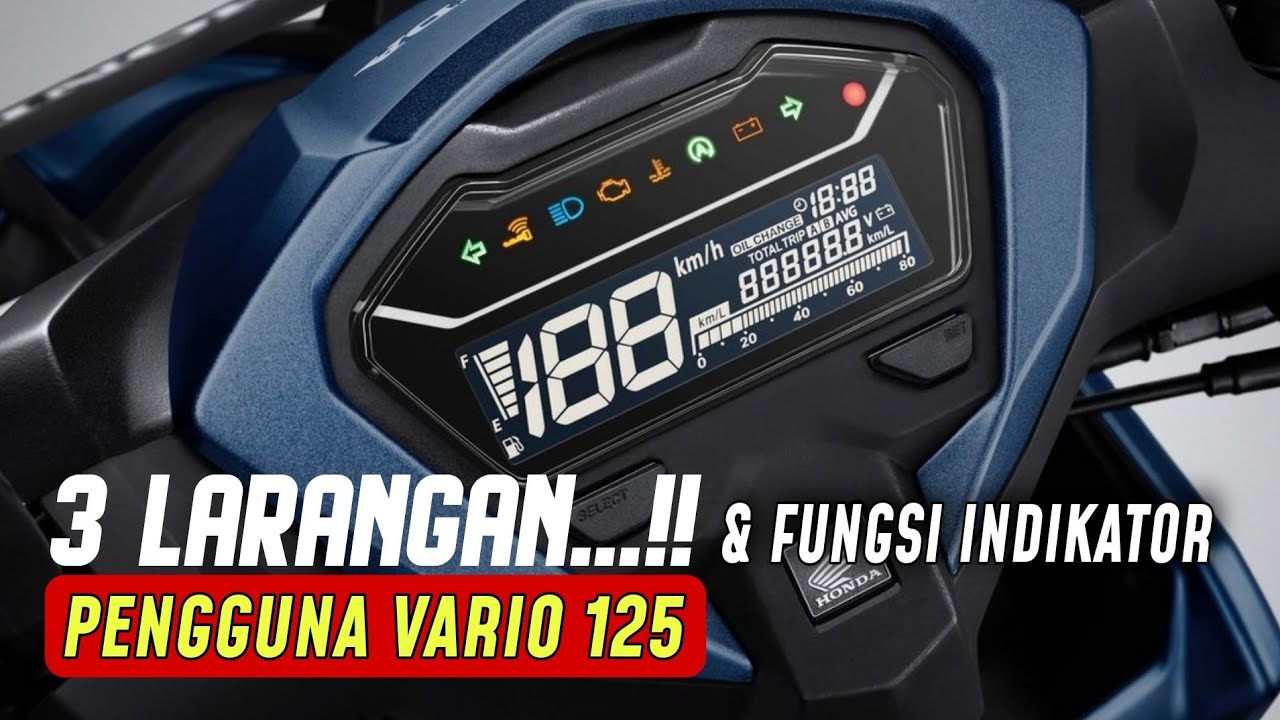 BISA PATAL‼️HINDARI HAL² INI PADA VARIO 125 DAN KETAHUI INDIKATORNYA🔥