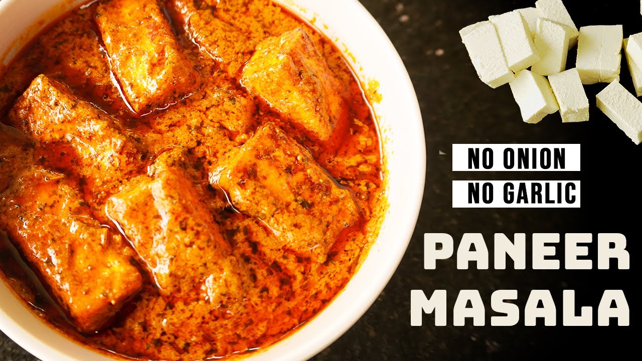 No Onion-Garlic Paneer Masala Recipe #food #easyrecipe #veg