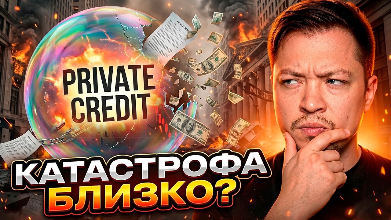Приватные кредиты: сегодня пузырь взорвался, скрытый кризис!