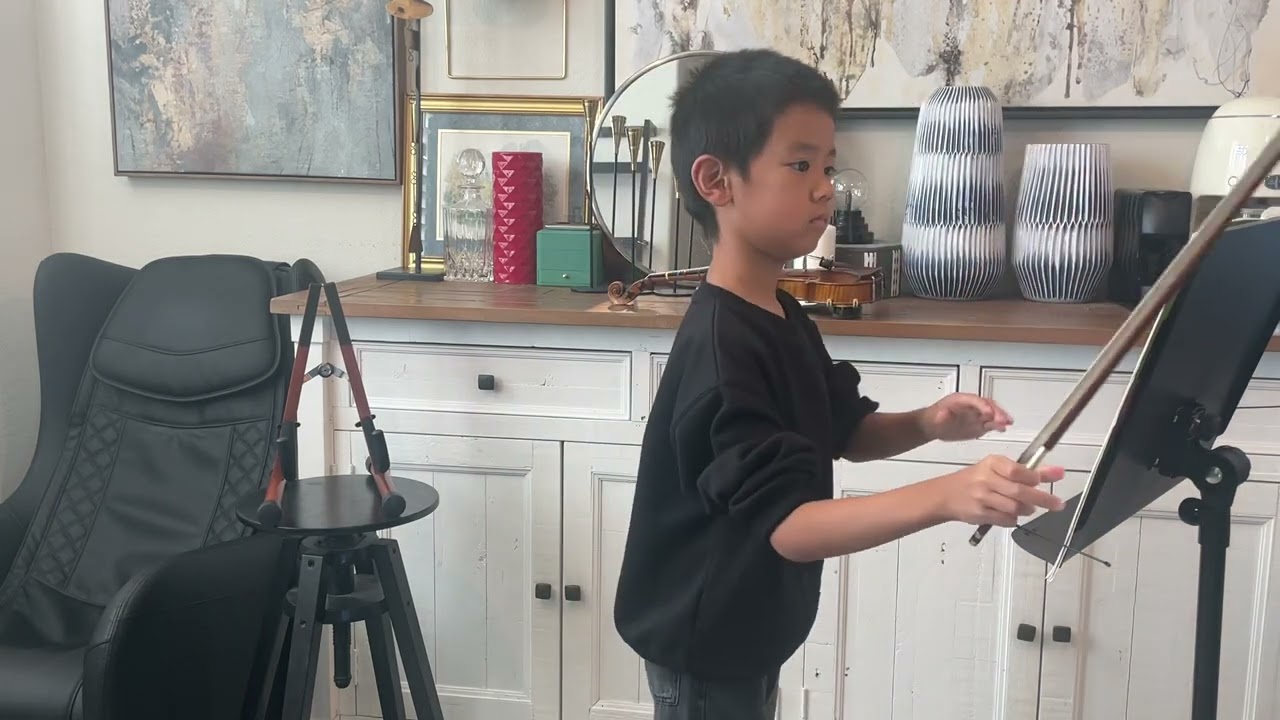 ABRSM Violin Grade 2 Exam (2024）英皇小提琴2级 Vincent Wang, aged 7