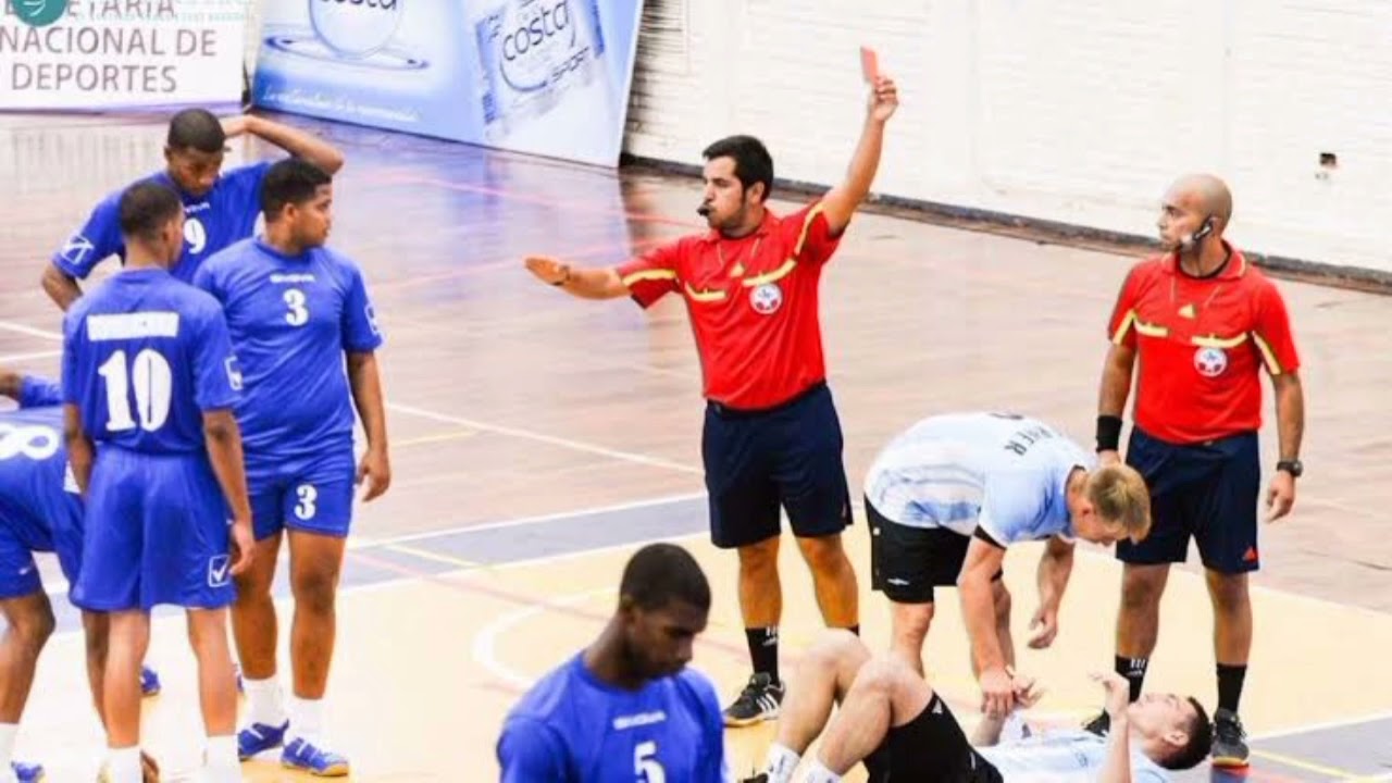 Gestos en el arbitraje de handball