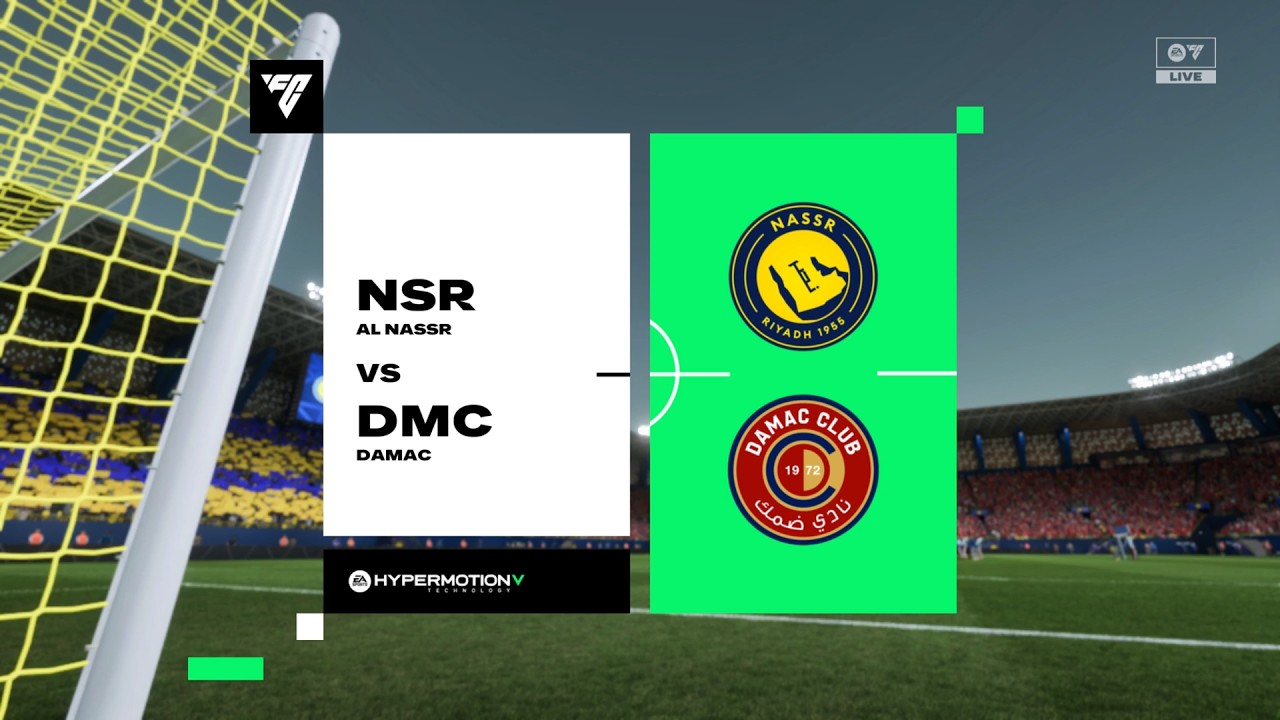 EA FC 26| Al-Nassr vs Damac | Matchday 12 | 2025-26 Saudi Pro League w/Al-Nassr