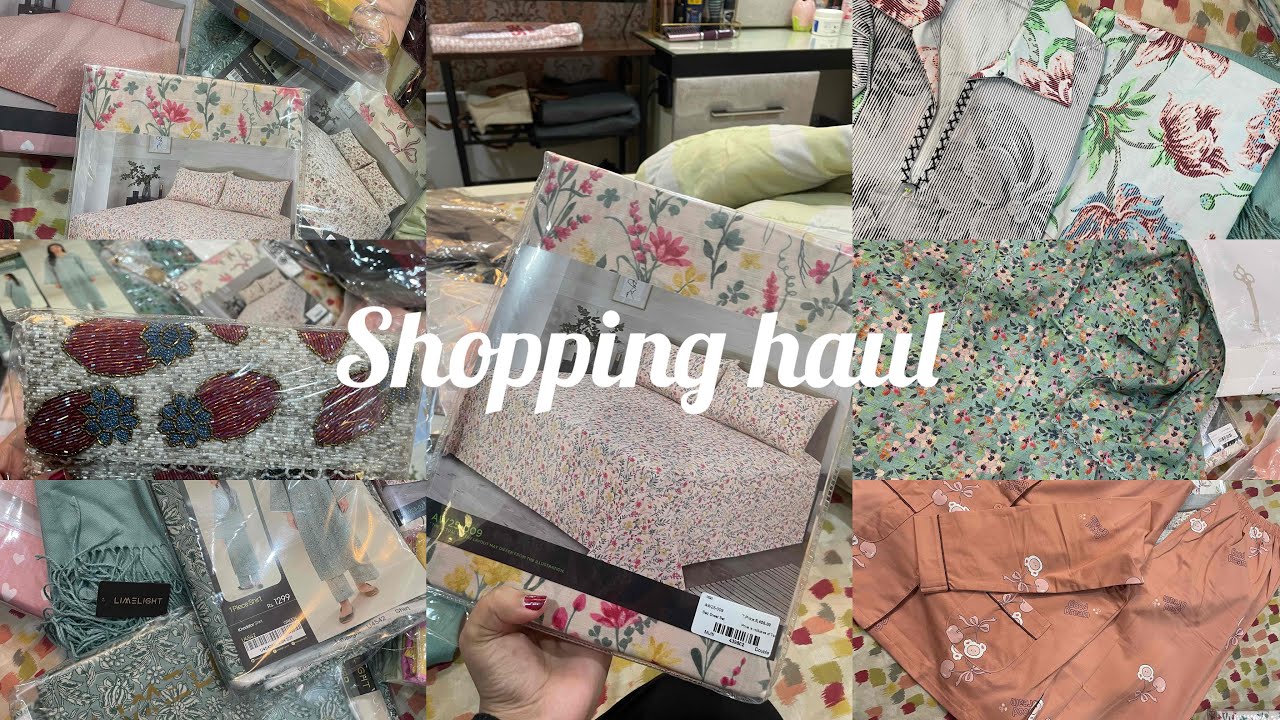Shopping 🛍️ haul part 2 more excited vlog aj bnya srdio k akhri saag 