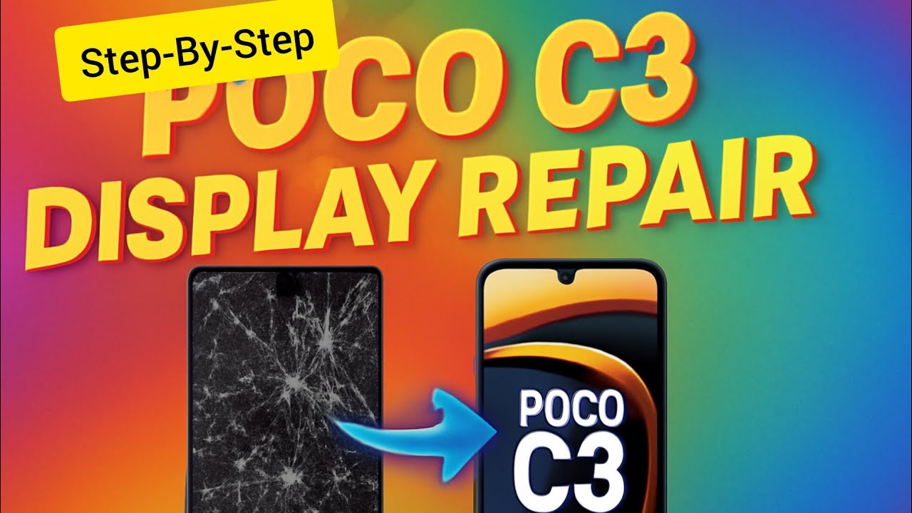 Poco c3 display replacement | how to change poco C3 display #how #poco #viralvideo