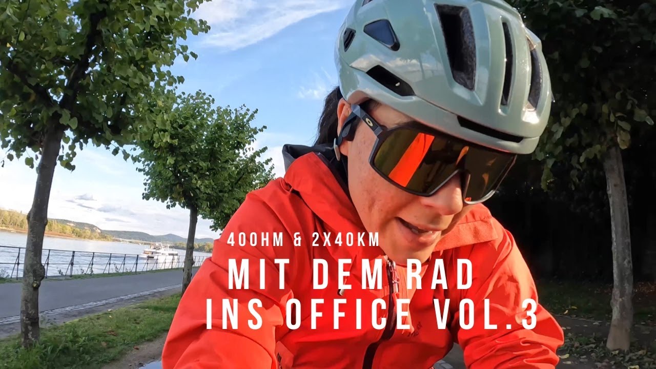 Pendeln mit dem Rad 2x40KM Vol.3 😄 Ich probiere ein anderes Bike Setup. Weniger ist mehr.