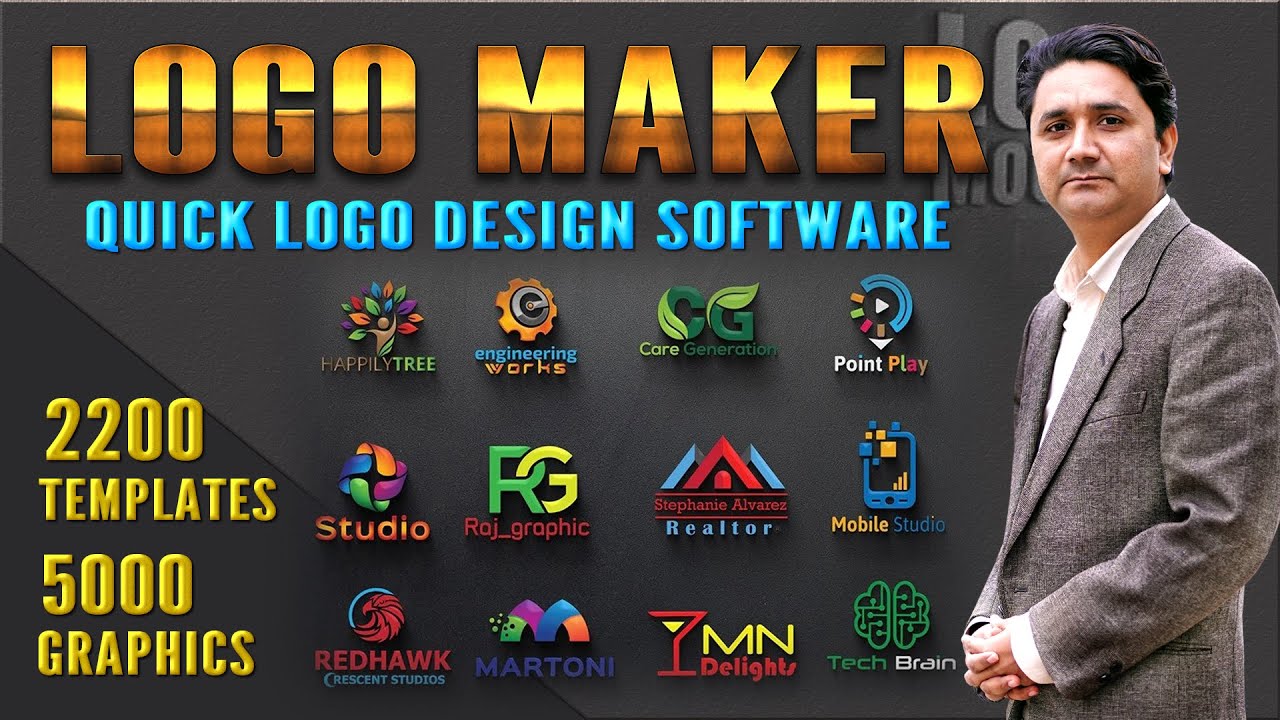 Professional Logo Maker Software for PC | Free Logo Design Software | Quick Logo Designer