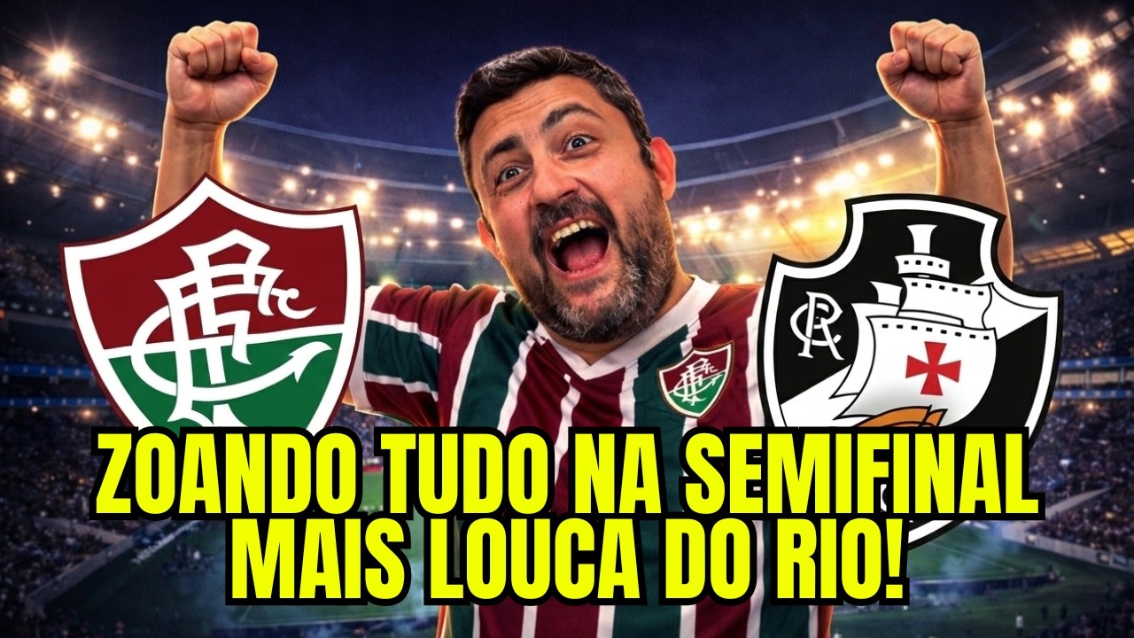 Primeira Cobertura no Brasil - Fluminense X Vasco