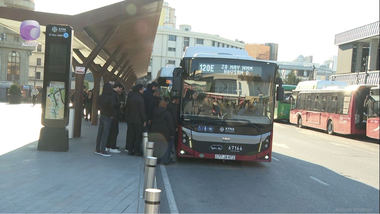 120e sərnişin avtobusunun intervalından NARAZILIQ