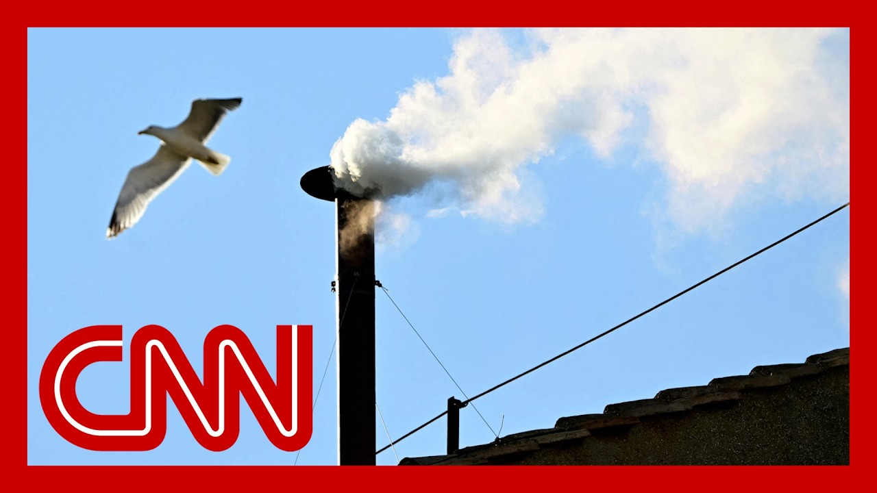 White smoke: Cardinals have chosen the next pope