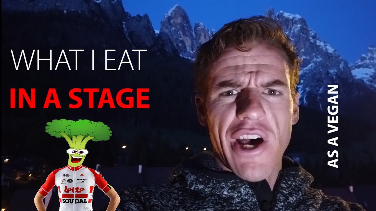 What I eat in a day as a Vegan in a Giro stage.