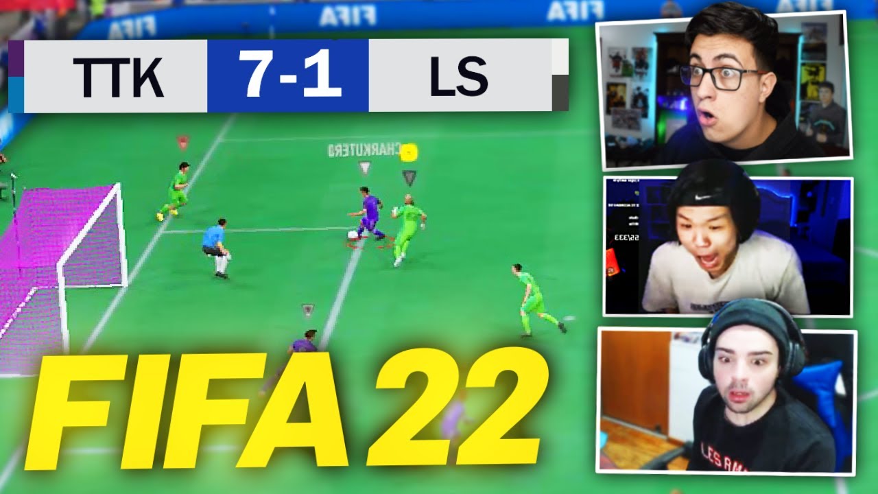 Invité 9 Streamers a un Equipo de FIFA (SALE MAL!!)