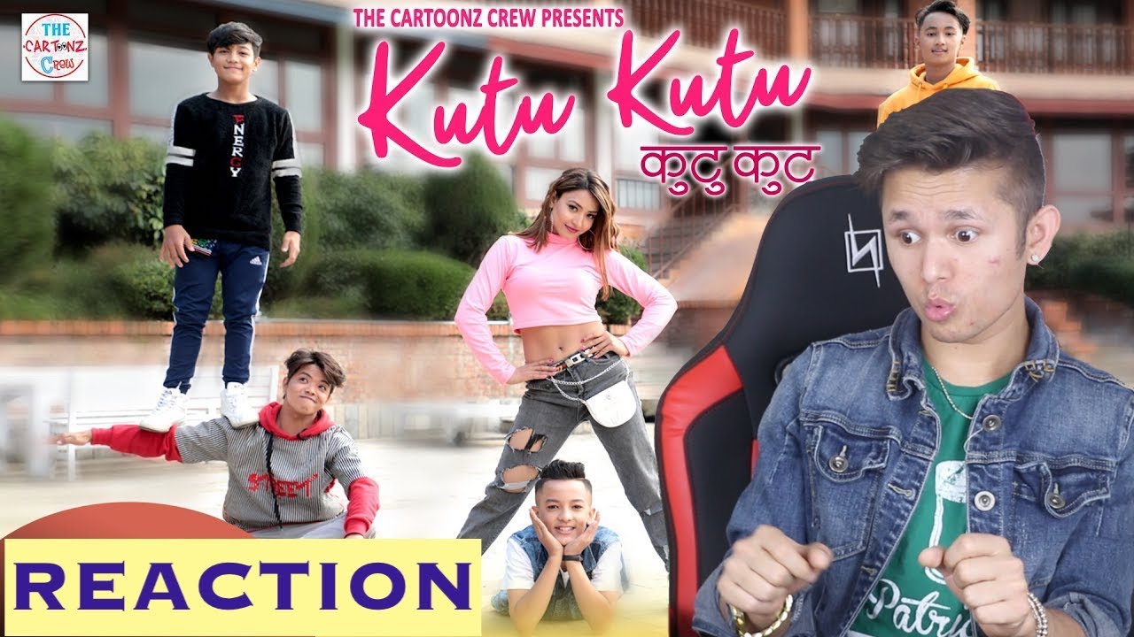 Reacting to Cartoonz Crew Jr | Kutu Kutu | Ft. Saroj & Aashma