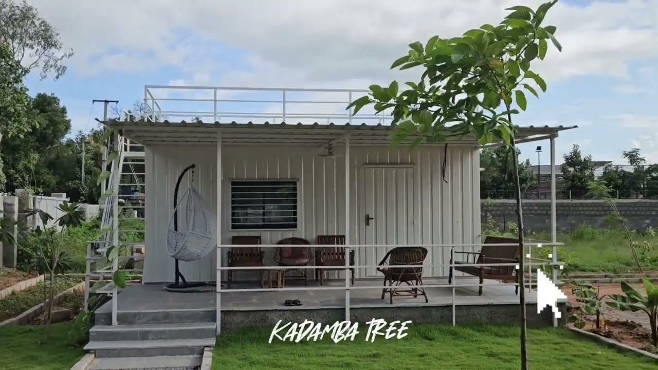 A start #episode10  #farm #smallfarm #cabin #container #home #series #trees #plants