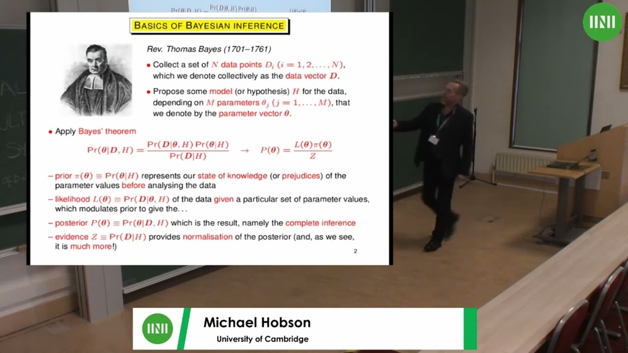 Prof. Michael Hobson | Bayesian methods in cosmology