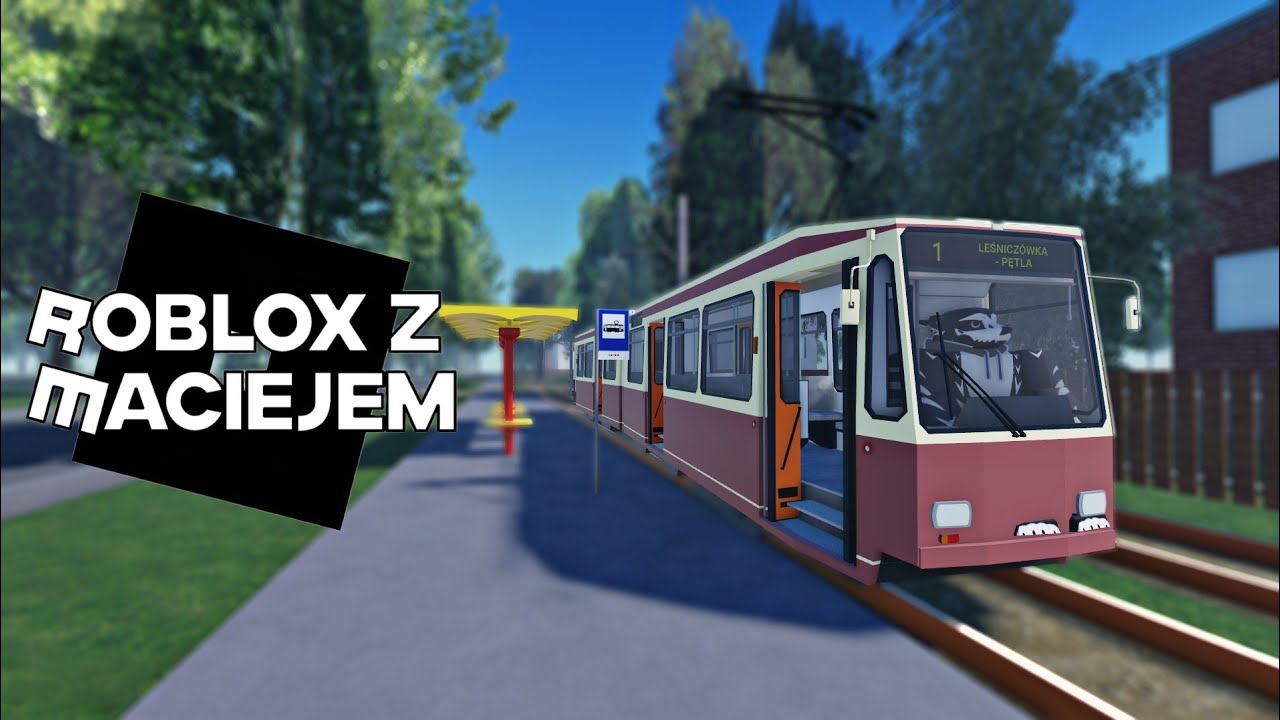 Roblox z Maciejem #164 - Wiejski Tramwaj Update: Leśniczówka