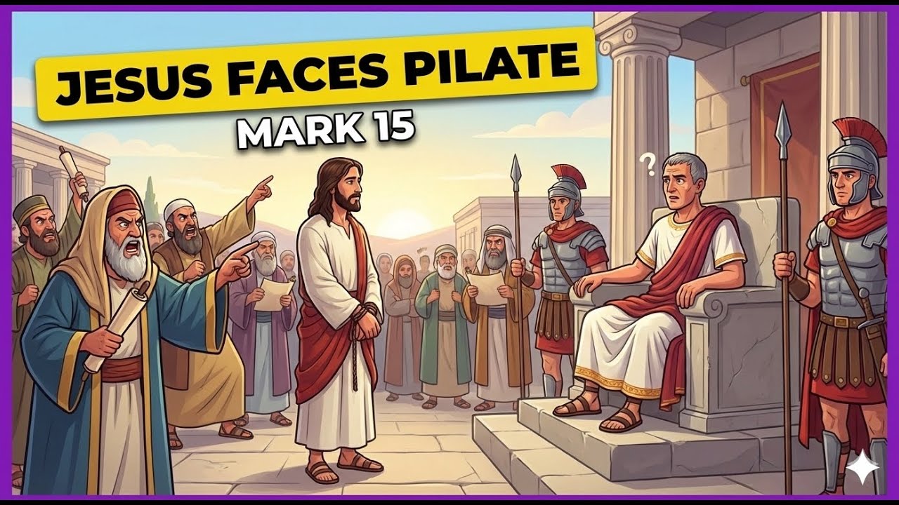 Mark 15: Jesus Faces Pilate