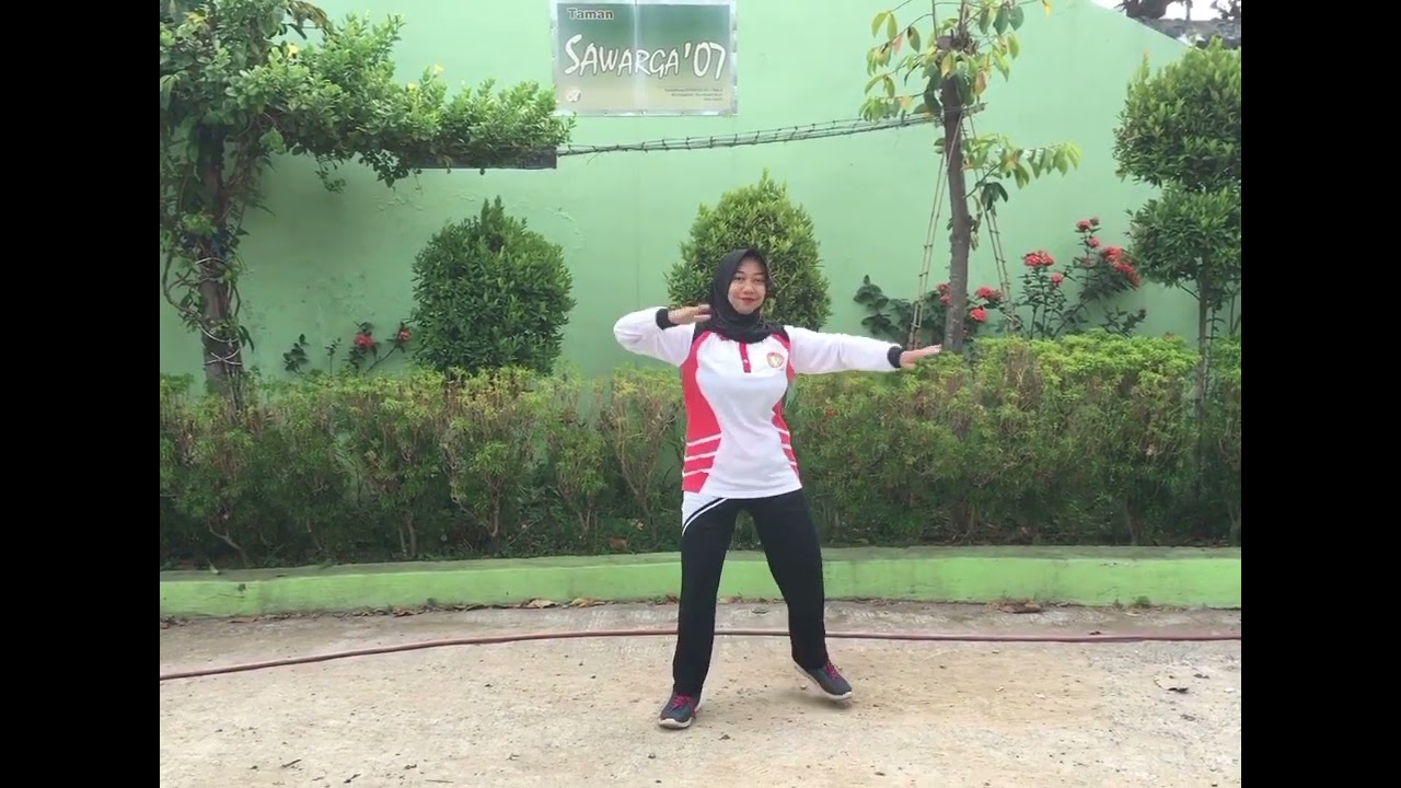 Gerakan lagu Pelajar Pancasila SMPN 1 Ngamprah