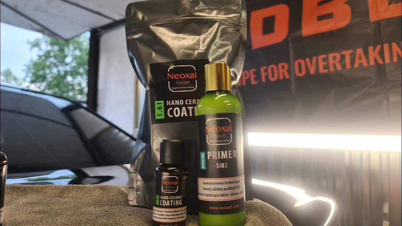 Nowa Wersja Powłoki Neoxal 1.61 Nano Ceramic Coating Oraz Primer SiO2 Jak Działa?? Por&oacute;wnanie!!