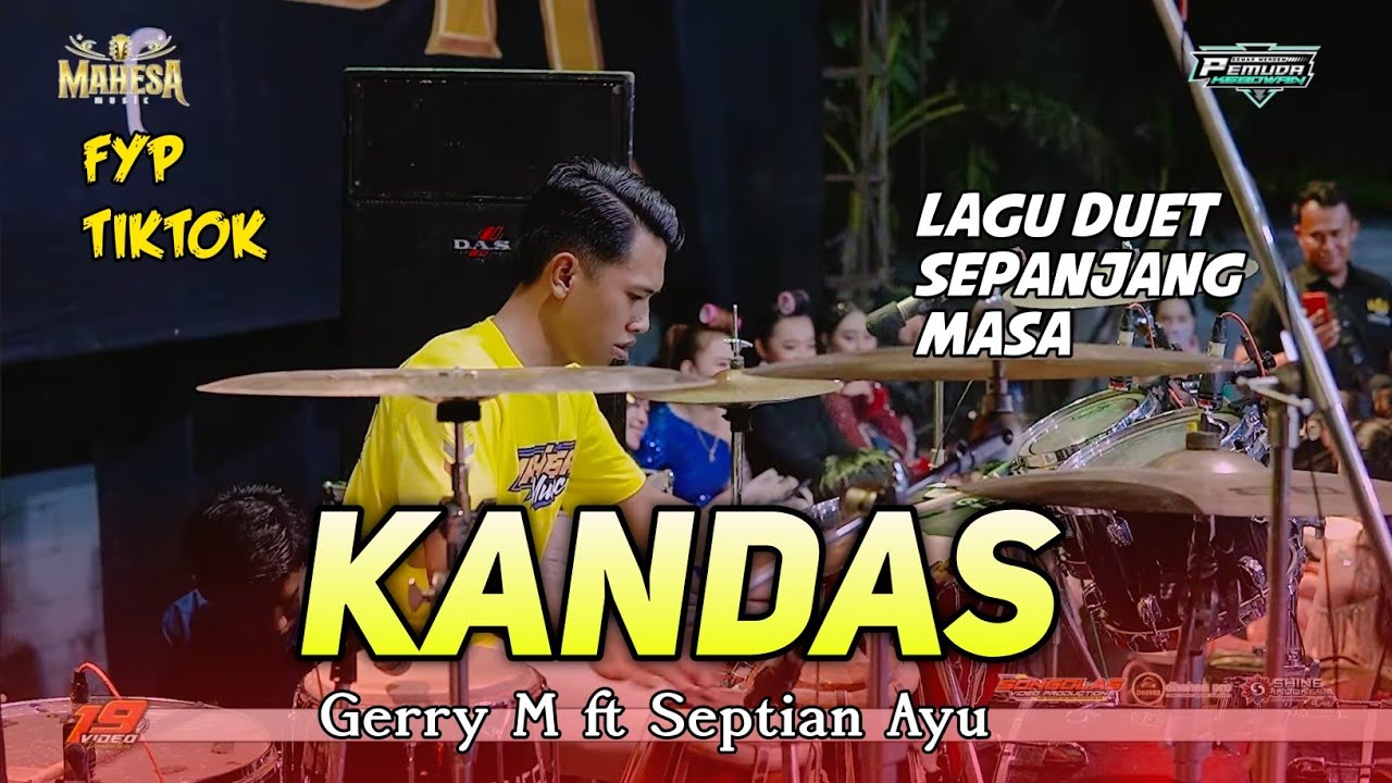 KaNDaS duet TERSEDIH GERRY MAHESA FT SEPTIANA AYU cover faris kendang