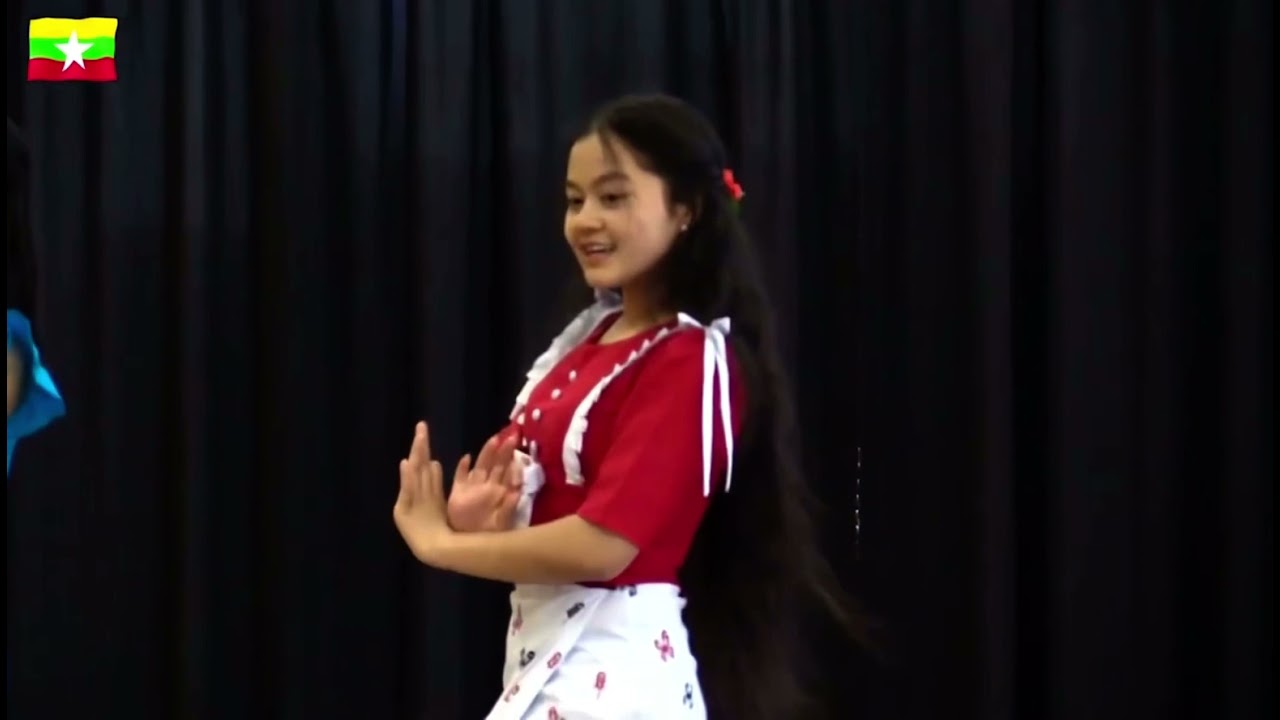 Burmese Water Festival Dance