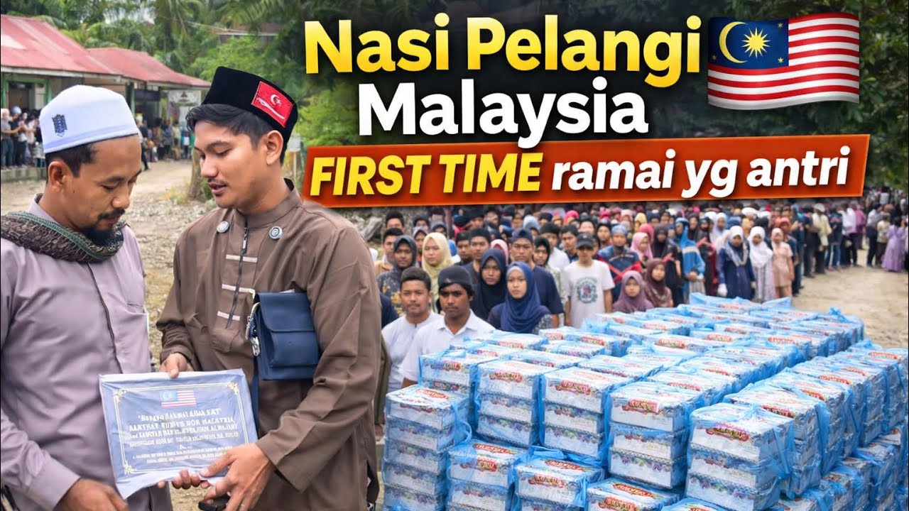 Seistimewa Itu! Orang Malaysia Menaja Kami Semua Juadah Berbuka Puasa Nasi Hujan Panas Khas Malaysia