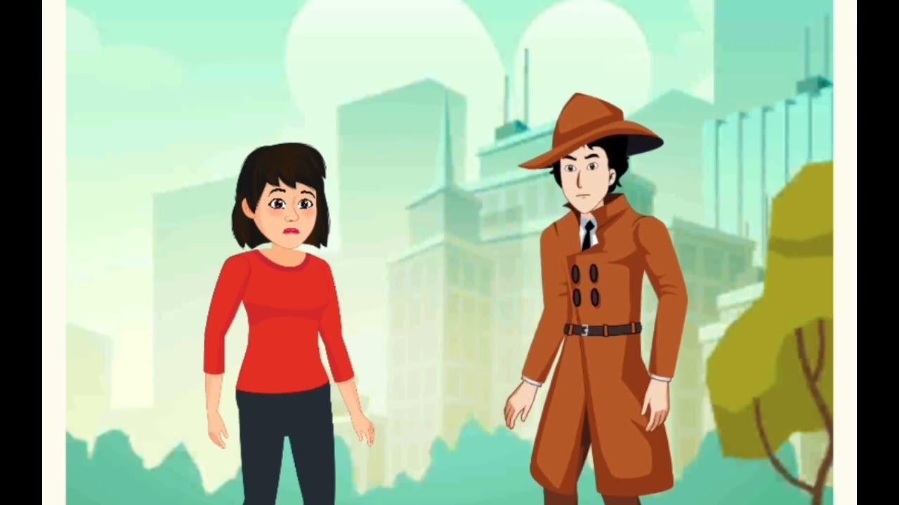 3D ANIMATION CARTOON  DETECTIVE MEHUL