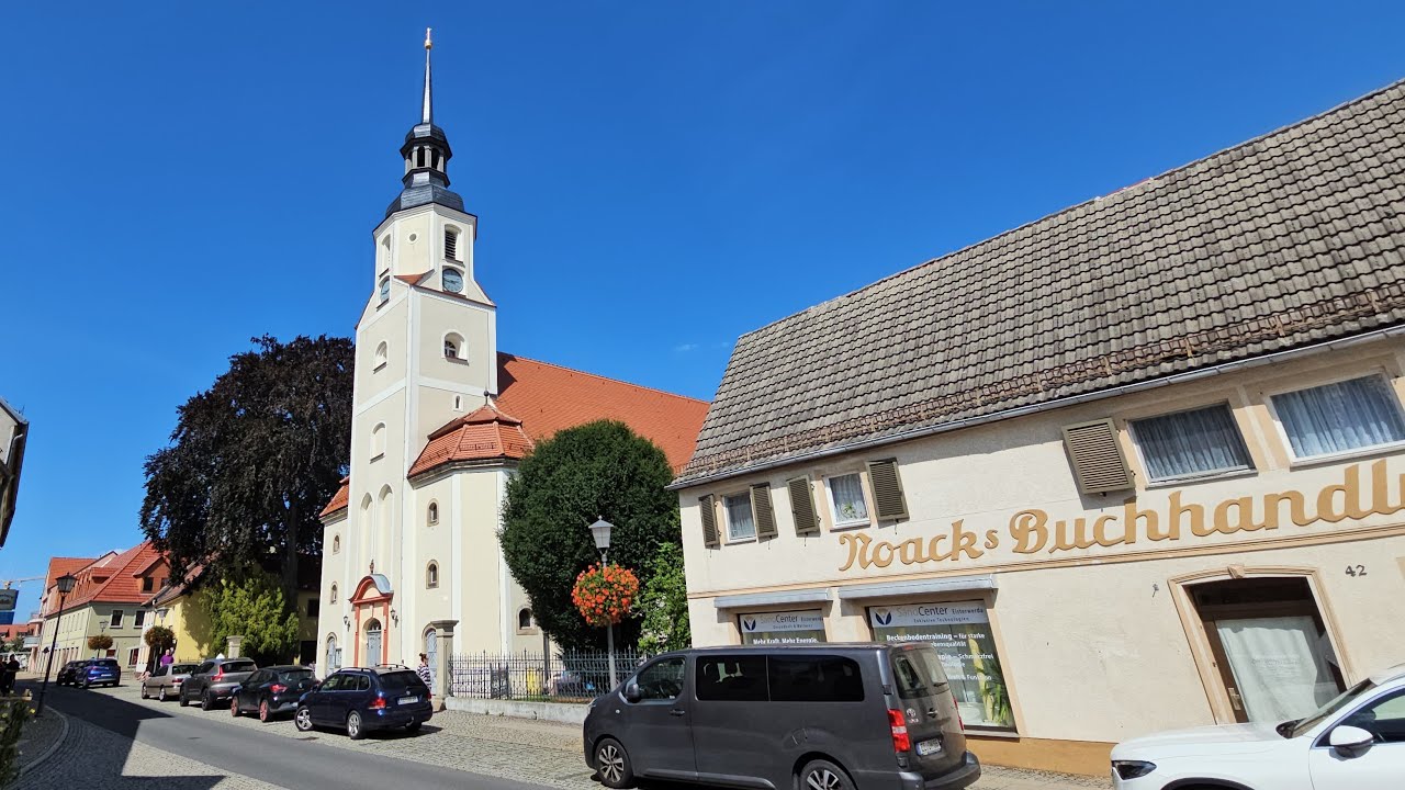 Ein Spaziergang in Elsterwerda Brandenburg am 10. August 2025