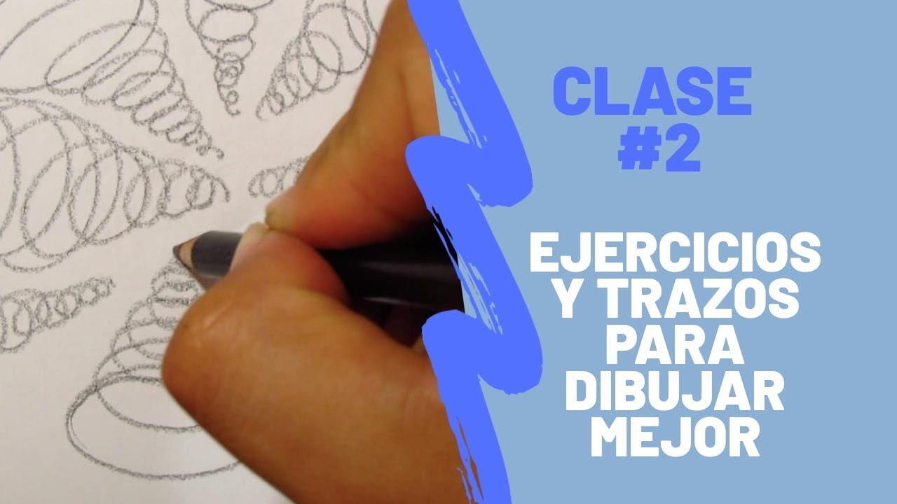 EJERCICIOS Y TRAZOS PARA DIBUJAR MEJOR - Curso de DIBUJO GRATUITO ✍ Cap. #2  By. Joqsan Navarro