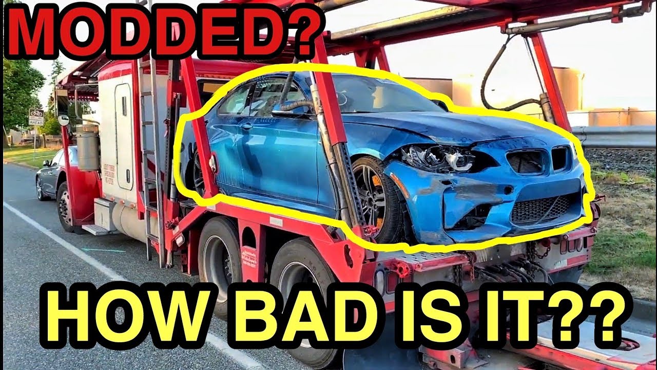 Я только что купил на аукционе подержанных автомобилей самый ДЕШЕВЫЙ МОДЕРНИЗИРОВАННЫЙ BMW M2 201...