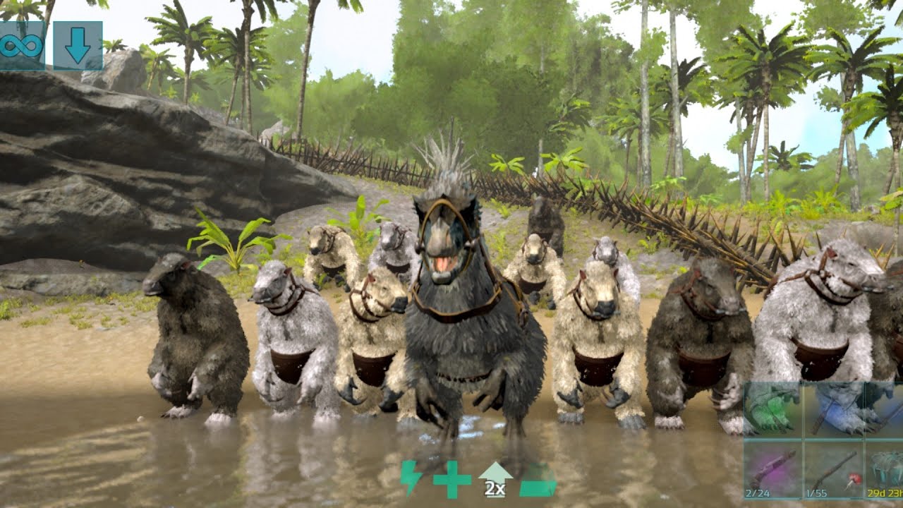 ترويض اليوتيرانوس وتجهيز الجيش الفتاك 🥶🦖ark the island#3