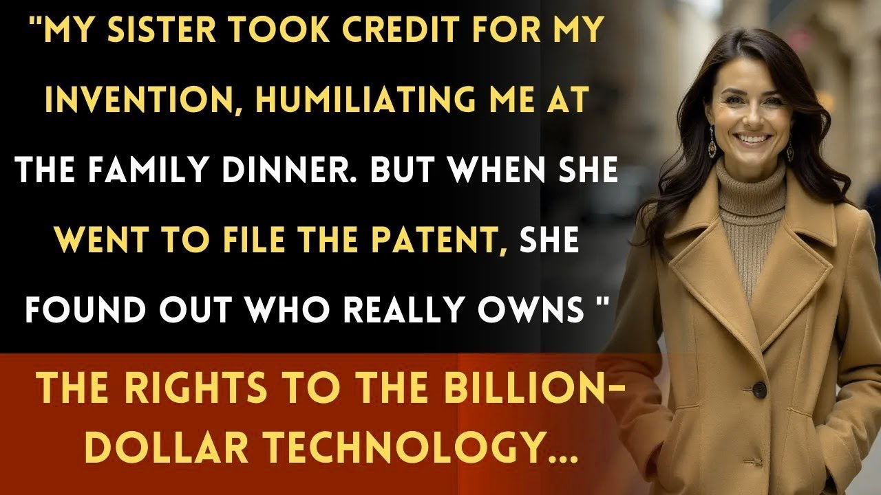 My Sister Took Credit for My Work—Until the Patent Office Told Her the Truth