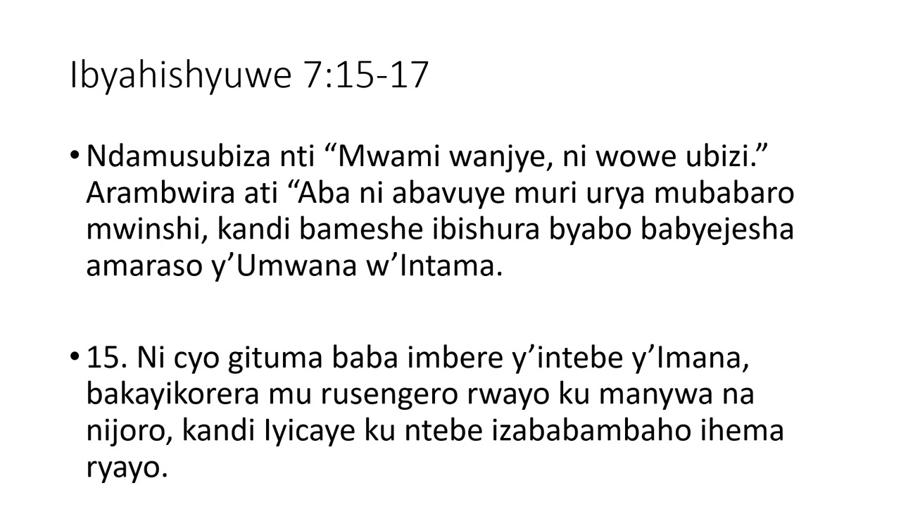 Umubyeyi niwe Soko y’ubuzima 1