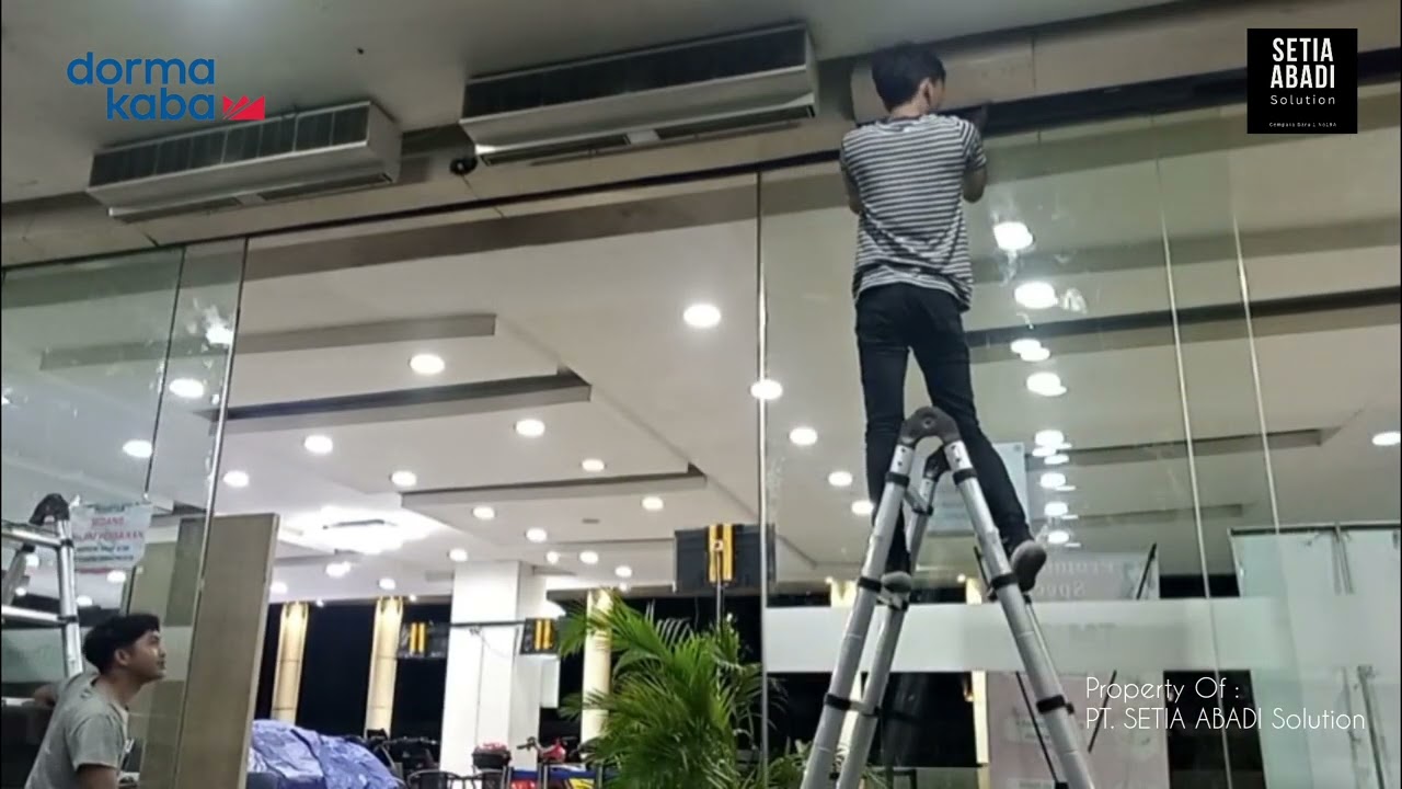Setting Automatic Sliding door 