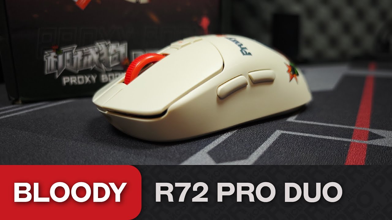 Обзор Bloody R72 Pro Duo. Logitech + Zowie = ???