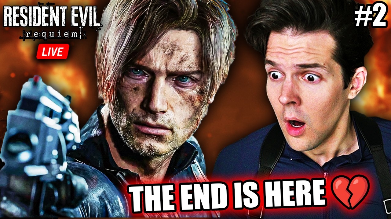 I’M NOT READY TO SAY GOODBYE TO LEON 😭 Resident Evil Requiem ENDING (First Playthrough Part 2)