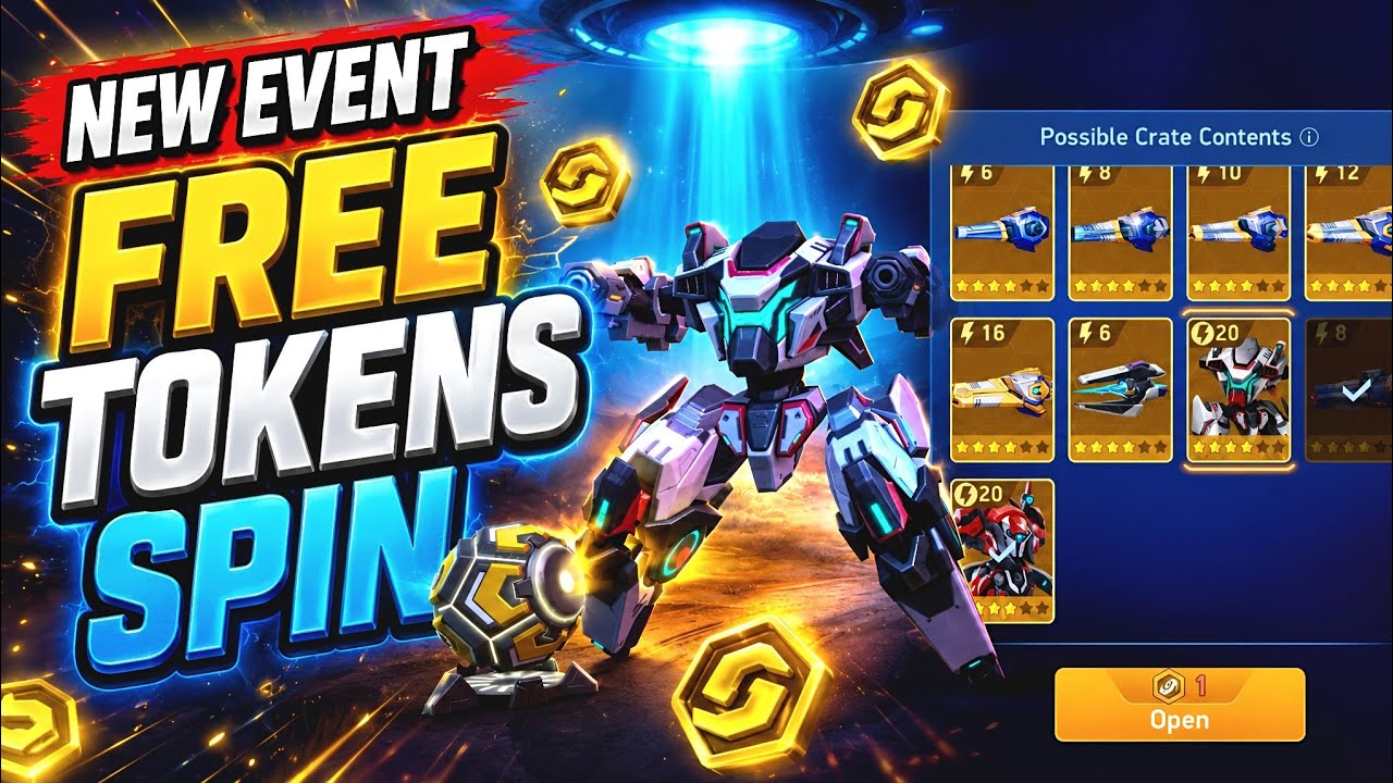 New new event spin spin 🤯 mech arena game 😄🎯