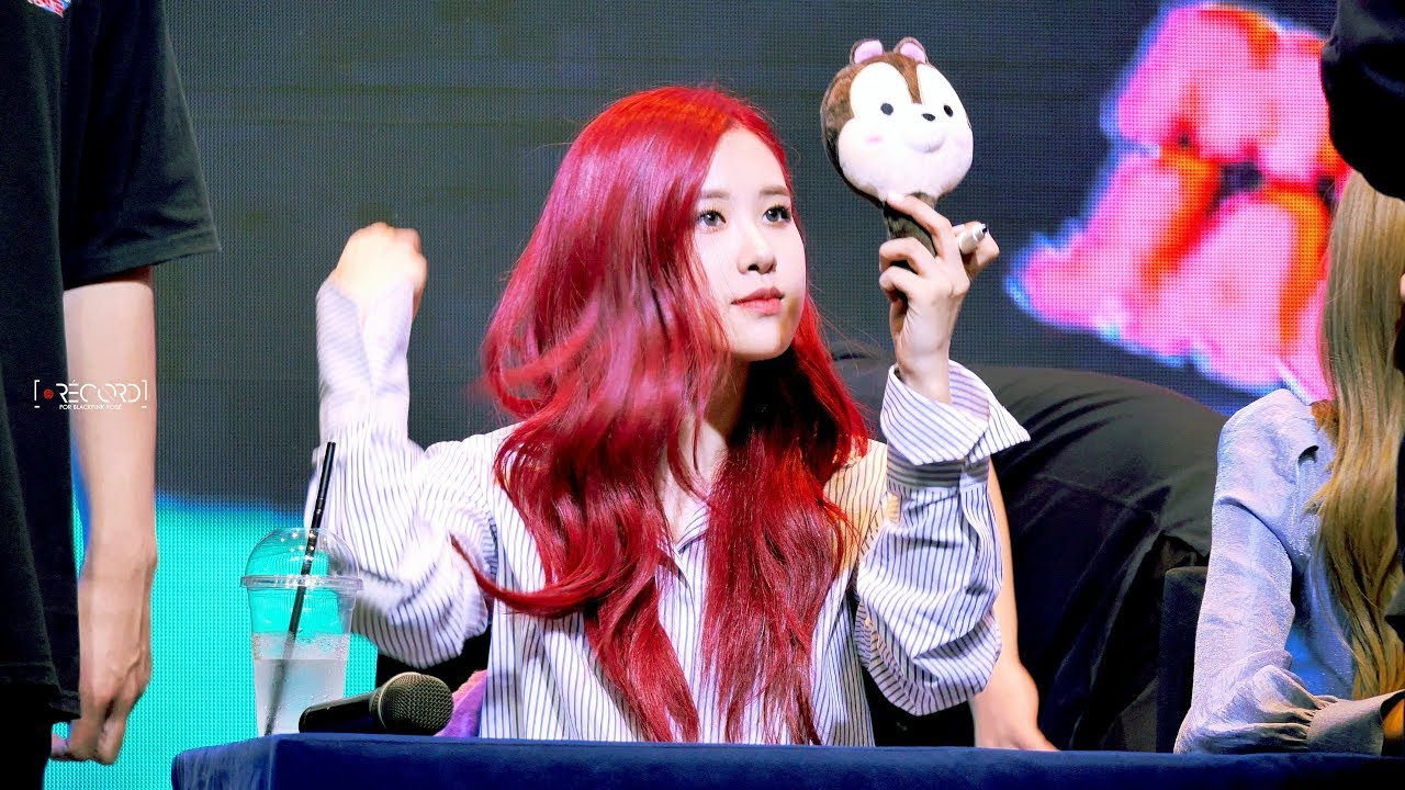 180630 블랙핑크 로제 BLACKPINK ROSÉ 여의도 글래드호텔 SQUARE UP 팬사인회 직캠